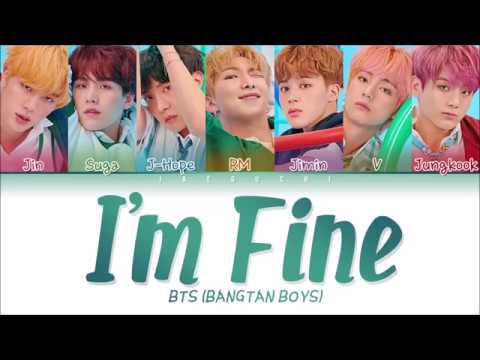 BTS (Bangtan Boys) - I'm Fine - Tekst Piosenki, Tłumaczenie Piosenki ...