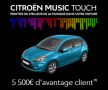Soundtrack Citroen – Music Touch